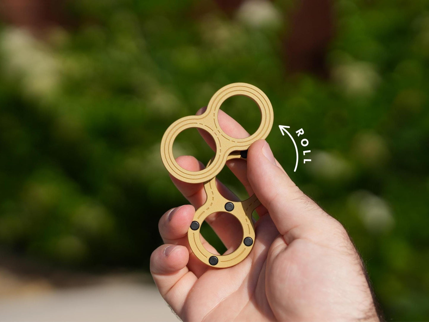 Knucks, Anodized Aluminum fidget sliders, CNC Machined