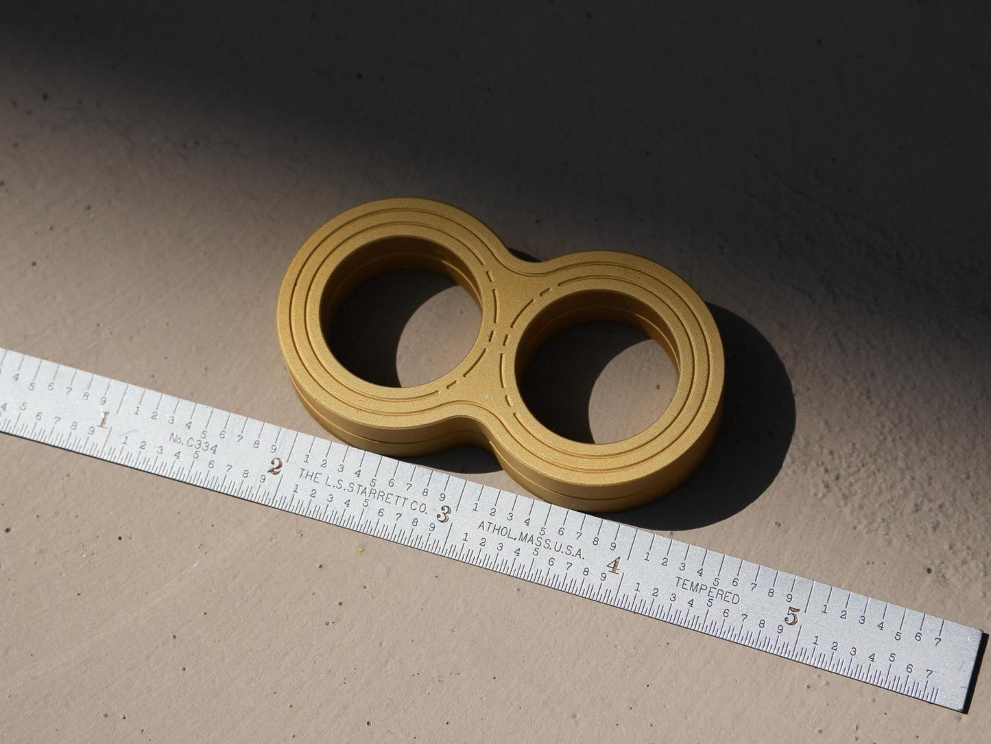 Knucks, Anodized Aluminum fidget sliders, CNC Machined