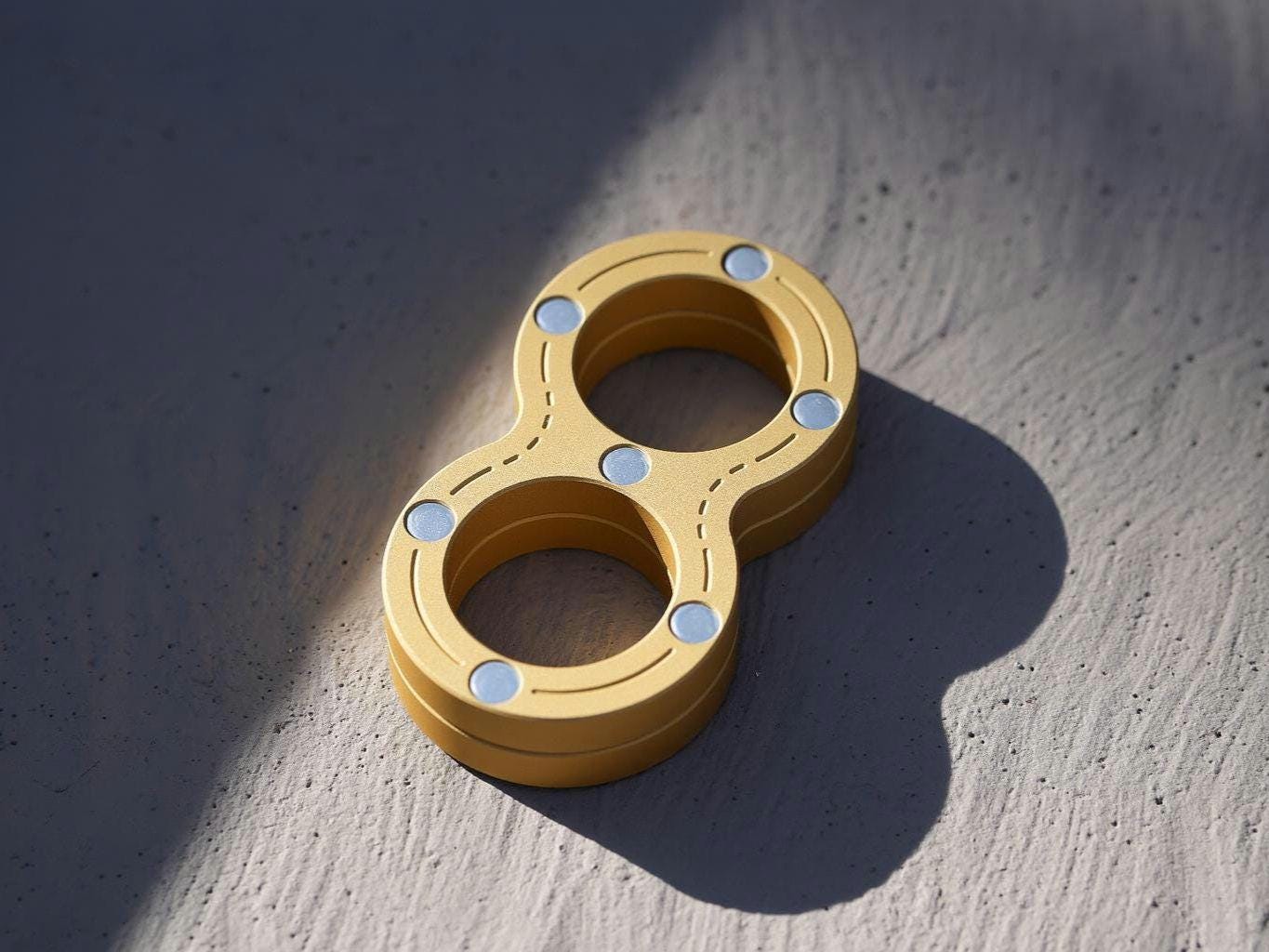 Knucks, Anodized Aluminum fidget sliders, CNC Machined