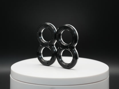 Mini Knucks Fidget Sliders, Aluminum & Delrin