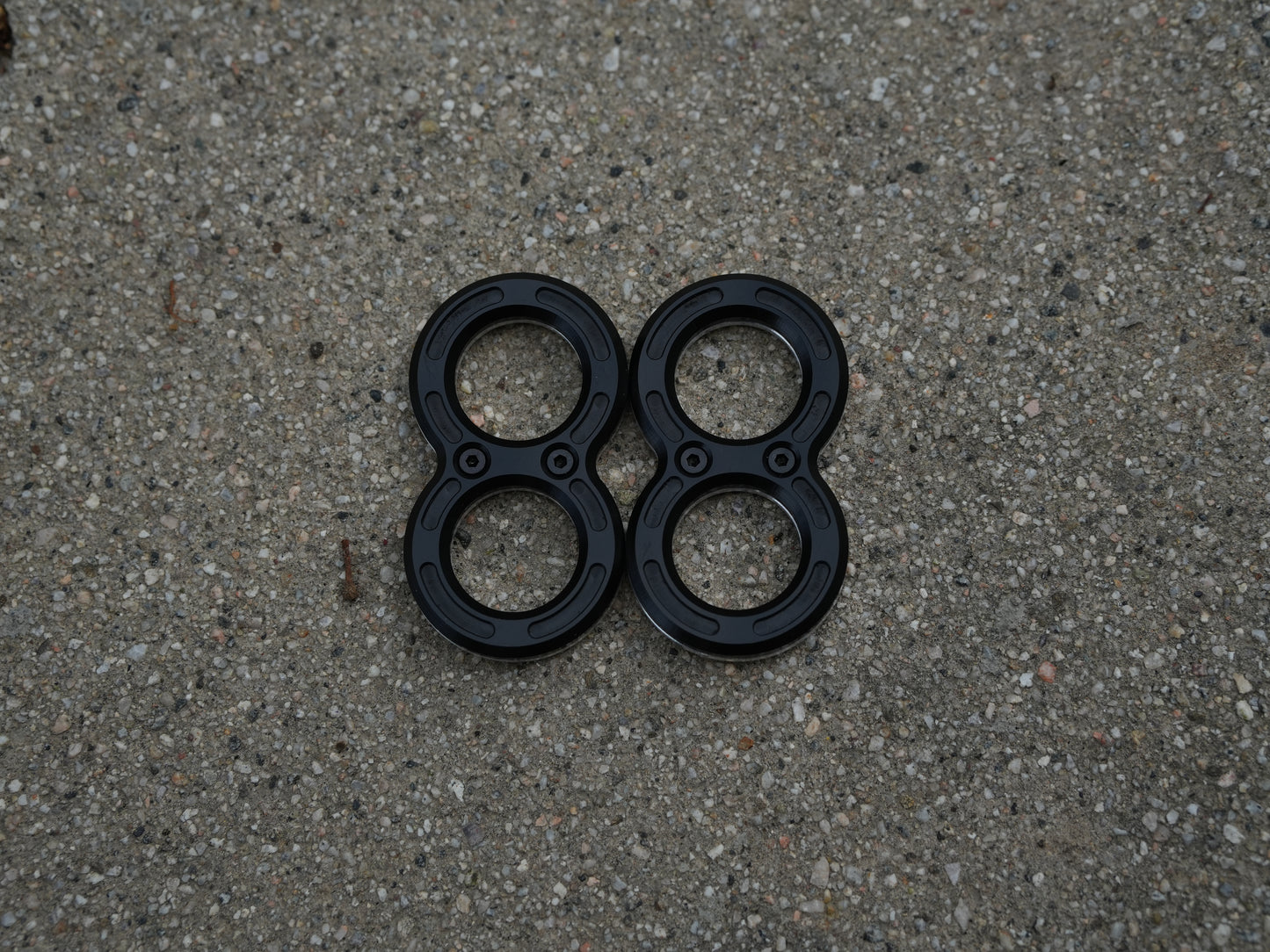 Mini Knucks Fidget Sliders, Aluminum & Delrin