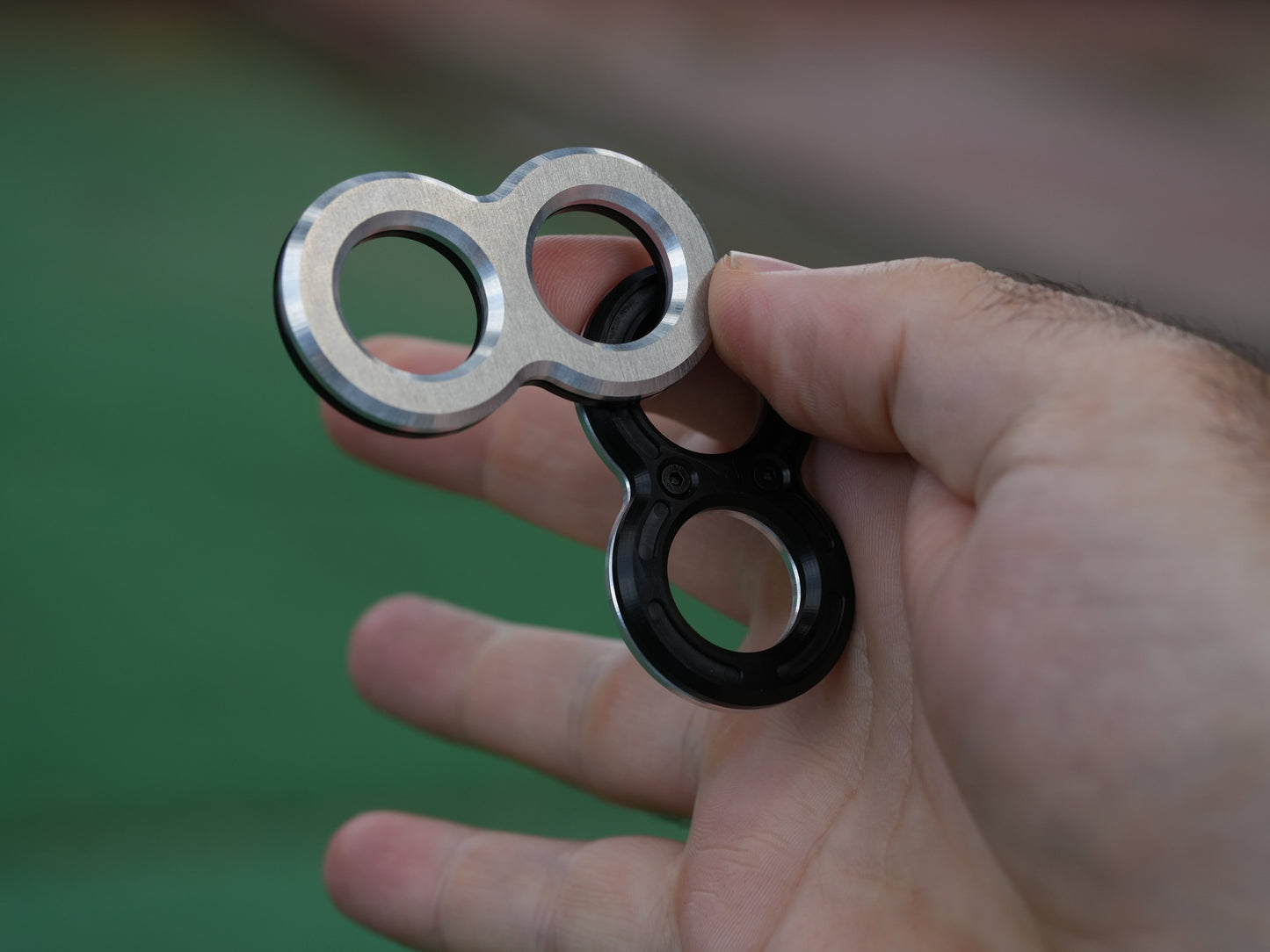 Mini Knucks Fidget Sliders, Aluminum & Delrin