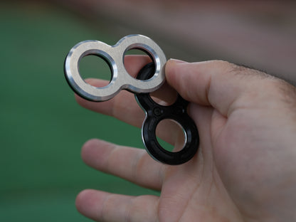 Mini Knucks Fidget Sliders, Aluminum & Delrin