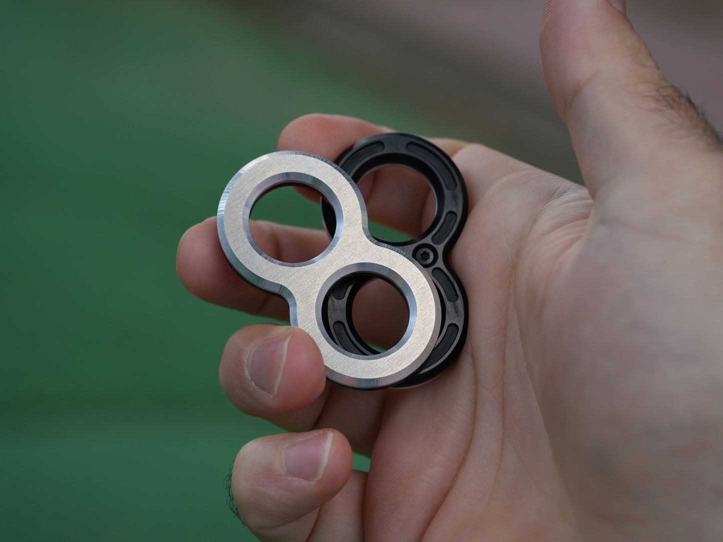 Mini Knucks Fidget Sliders, Aluminum & Delrin