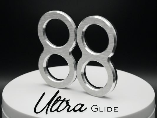 Knucks Fidget Sliders, Aluminum & Delrin