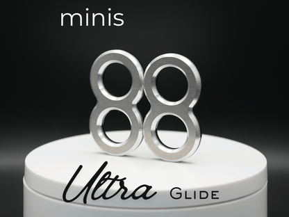 Mini Knucks Fidget Sliders, Aluminum & Delrin