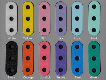 Polar Pals, Anodized Aluminum fidget sliders, CNC Machined
