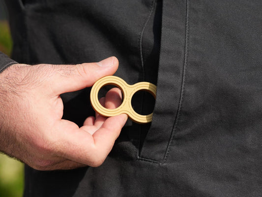 Knucks, Anodized Aluminum fidget sliders, CNC Machined