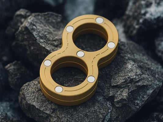 Knucks, Anodized Aluminum fidget sliders, CNC Machined