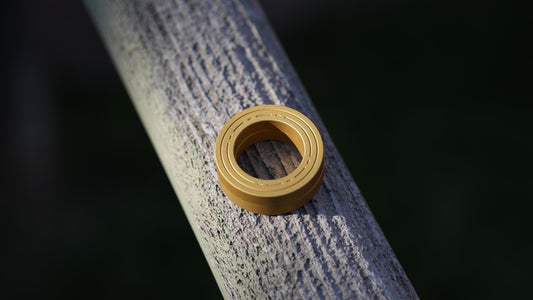 Knucks mini, Anodized Aluminum fidget sliders, CNC Machined