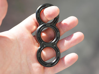 Knucks, Brass Edition, Fidget Sliders, Metal magnetic fidget toy