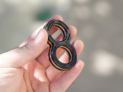 Knucks, Brass Edition, Fidget Sliders, Metal magnetic fidget toy