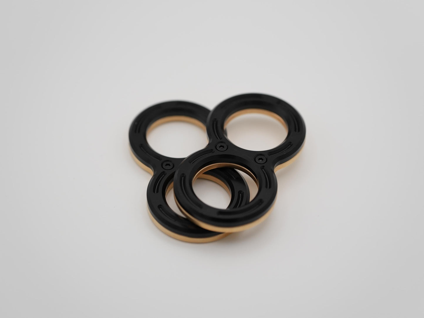 Knucks, Brass Edition, Fidget Sliders, Metal magnetic fidget toy