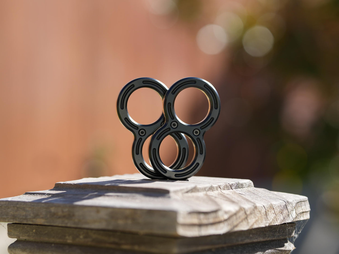 Knucks, Brass Edition, Fidget Sliders, Metal magnetic fidget toy